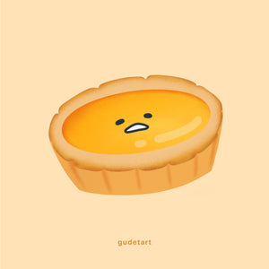 Gude Egg Tart Sticker