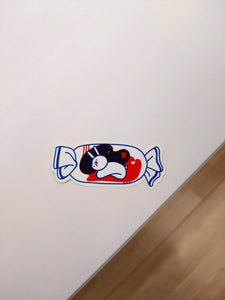 White Rabbit Candy Sticker