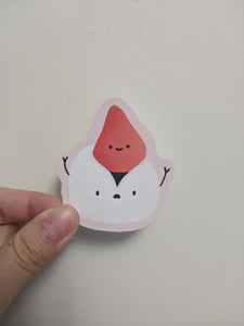 Strawberry Mochi (Daifuku) sticker