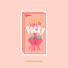 Load image into Gallery viewer, Strawberry Pocky Sticker
