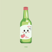 Load image into Gallery viewer, Soju Sticker / Magnet
