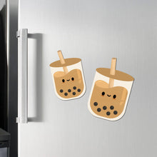 Load image into Gallery viewer, Milk Tea Bubble Tea Sticker / Magnet
