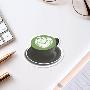 Matcha Latte Sticker