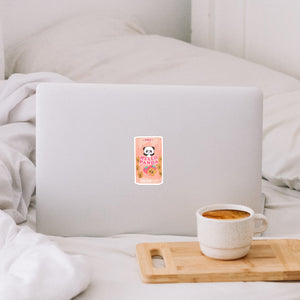 Strawberry Hello Panda Sticker