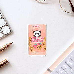 Strawberry Hello Panda Sticker