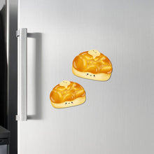 Load image into Gallery viewer, Pineapple Bun Sticker / Magnet
