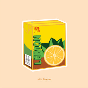 Vita Lemon Drink Sticker